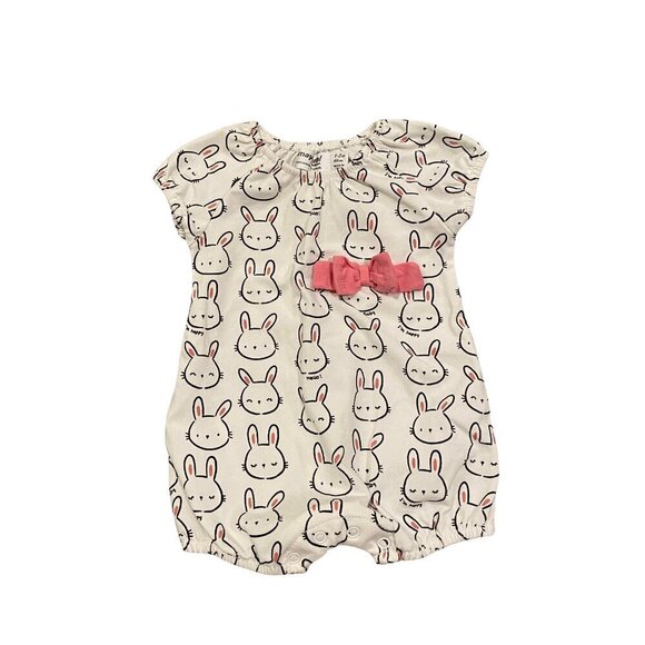 Mayoral Other - Mayoral Baby Girl's Bunny Cotton Romper - Size 1-2m/60cm/0-3 months- Like New!